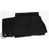 Image 1 : 3 NEW PAIRS OF SZ 30 MENS BLACK WALKING SHORTS