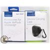 Image 1 : APPLE AIRPODS SILICONE CASE & ACCESSORY SET
