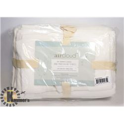 NEW AIRCLOUD 6PC BATH TOWEL SET