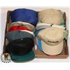 Image 1 : LARGE LOT OF HATS INCLUDING SNAP BACK HATS & MORE