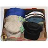 Image 1 : LARGE LOT OF HATS INCLUDING SNAP BACK HATS & MORE