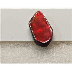 14)  RED FIRE NATURAL AMMOLITE GEM