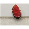 Image 1 : 14)  RED FIRE NATURAL AMMOLITE GEM