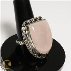 #185-PINK ROSE RING SIZE 9