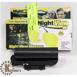 NEW IN BOX NIGHT VIEW GLASSES AND RIFLE SCOPE