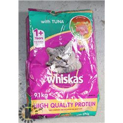 BAG OF WHISKAS CAT FOOD