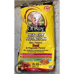 BAG OF OLROY DOG FOOD