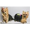 Image 1 : PAIR OF TERRIER DOG FIGURINES