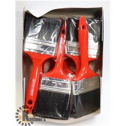 3" PAINT BRUSHES. BRAND NEW 10PCS IN BOX