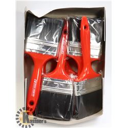 3" PAINT BRUSHES. BRAND NEW 10PCS IN BOX