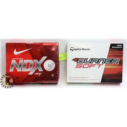 TWO DOZEN NEW IN BOX GOLFBALLS -