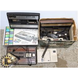 LOT OF2 TANDYVISION CONSOLE AND MATTEL