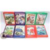 Image 1 : 8 MATTEL INTELLIVISION GAMES, COMPLETE IN BOX,