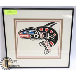 WEST COAST ARTIST 15 1/2" x 14 1/2"