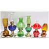 Image 1 : TWO SETS OF VINTAGE MINI OIL/PERFUME LAMPS