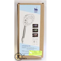 5" DIAMETER SHOWERHEAD WITH  LED LIGHTING, LIGHTS