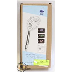 5" DIAMETER SHOWERHEAD WITH  LED LIGHTING, LIGHTS