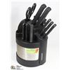 Image 1 : 14-PC FARBERWARE KNIFE SET IN ROTATING