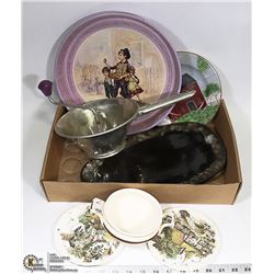 FLAT WITH DECORATIVE TRAY METAL,