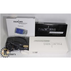 NEW PALM PREMIUM NRG TENS MACHINE W/FOOT PAD &