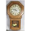Image 1 : WALL CLOCK WITH WESTMINSTER CHIMES