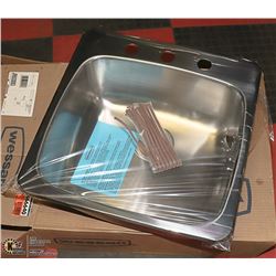 SINGLE STAINLESS STEEL SINK