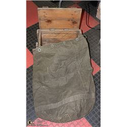 WOODEN AMMO BOX "FOR 8MM MORTARS" PLUS