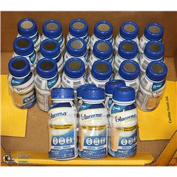 24 GLUCERNA VANILLA FLAVOUR.