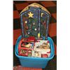 Image 1 : LARGE LOT OF CHRISTMAS STUFF
