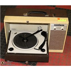 RCA PORTABLE RECORD PLAYER CIRCA 1960