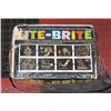 Image 1 : LITE BRITE INCLUDES BULB & COLORED PEGS IN