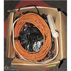 FLAT OF VARIOUS TYPES OF CABLES.