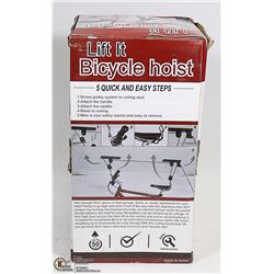 LIFT IT BIKE 50LB CAPASITY HOIST.