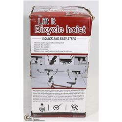 LIFT IT BIKE 50LB CAPASITY  HOIST.