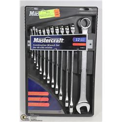 MASTERCRAFT 12 PCS  COMBINATION WRENCH SET