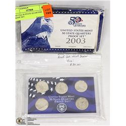 2003 USA 50 STATE QUARTERS PROOF SET