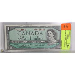 ONE DOLLAR 1954 REPLACEMENT BILL