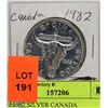 Image 1 : $1 1982 SILVER CANADA