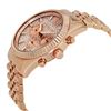 Image 2 : NEW MICHAEL KORS ROSE-GOLD TONE CHRONO MSRP $499