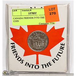 CANADA FRIENDS INTO THE FUTURE COIN