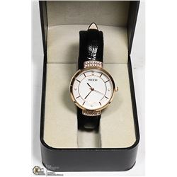 NEW BRAND NAME (KEZZIE) LADIES WATCH  BLACK