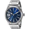 Image 3 : NEW DIESEL BLUE DIAL 45MM ST. STEEL MSRP $215