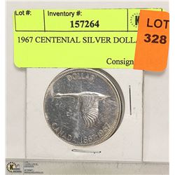 1967 CENTENIAL SILVER DOLLAR