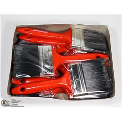 BOX OF 12 - 3" PAINT BRUSHES
