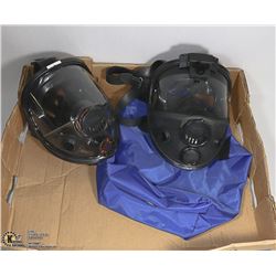 2 NEW NORTH FULL RESPIRATORS FOR PAINTING