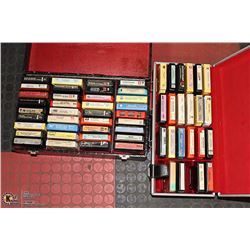 2 BOXES OF ROCK AND ROLL 8-TRACKS PINK FLOYD,