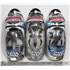 Image 1 : THREE STAR WARS TITANIUM MICROMACHINES:  DARTH