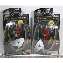 TWO NEW STAR TREK FIGURES:  SCOTTY AND MCCOY
