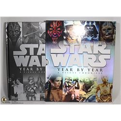 STAR WARS YEAR BY YEAR VISUAL CHRONICLE BOOK