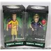 Image 1 : TWO VINYL IDOLZ DODGEBALL FIGURES:  PETER LA FLEUR
